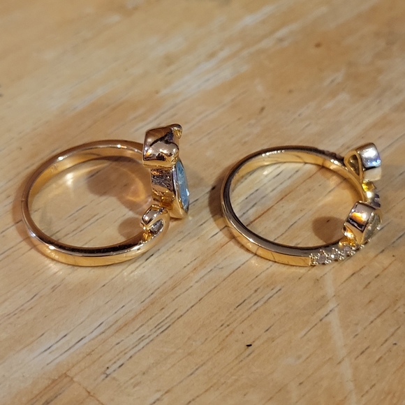 Kitty Rings Set of TWO - Picture 5 of 11